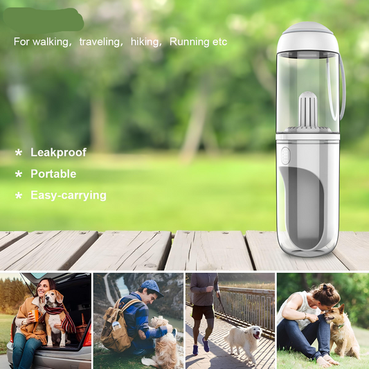 Sanoho™ Travel Pet – Portable Water Bottle