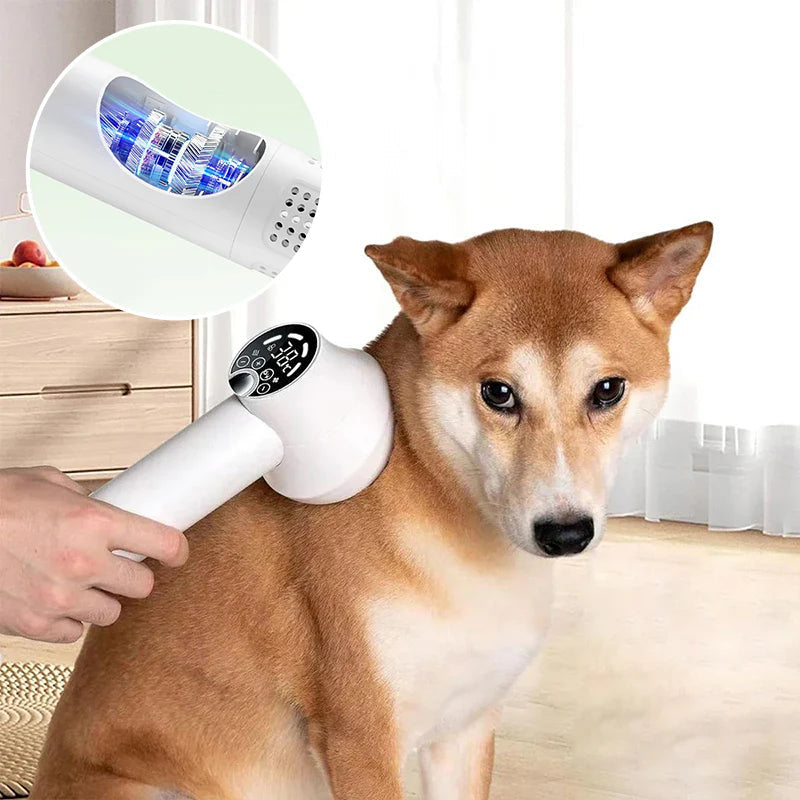 Sanoho™ Pet Hair – Dog Brush with Dryer