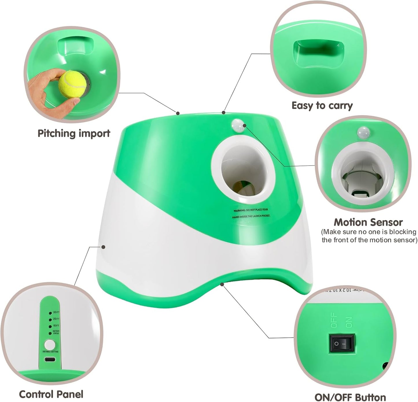 Sanoho™ Ball Machine– Automatic Dog Launcher