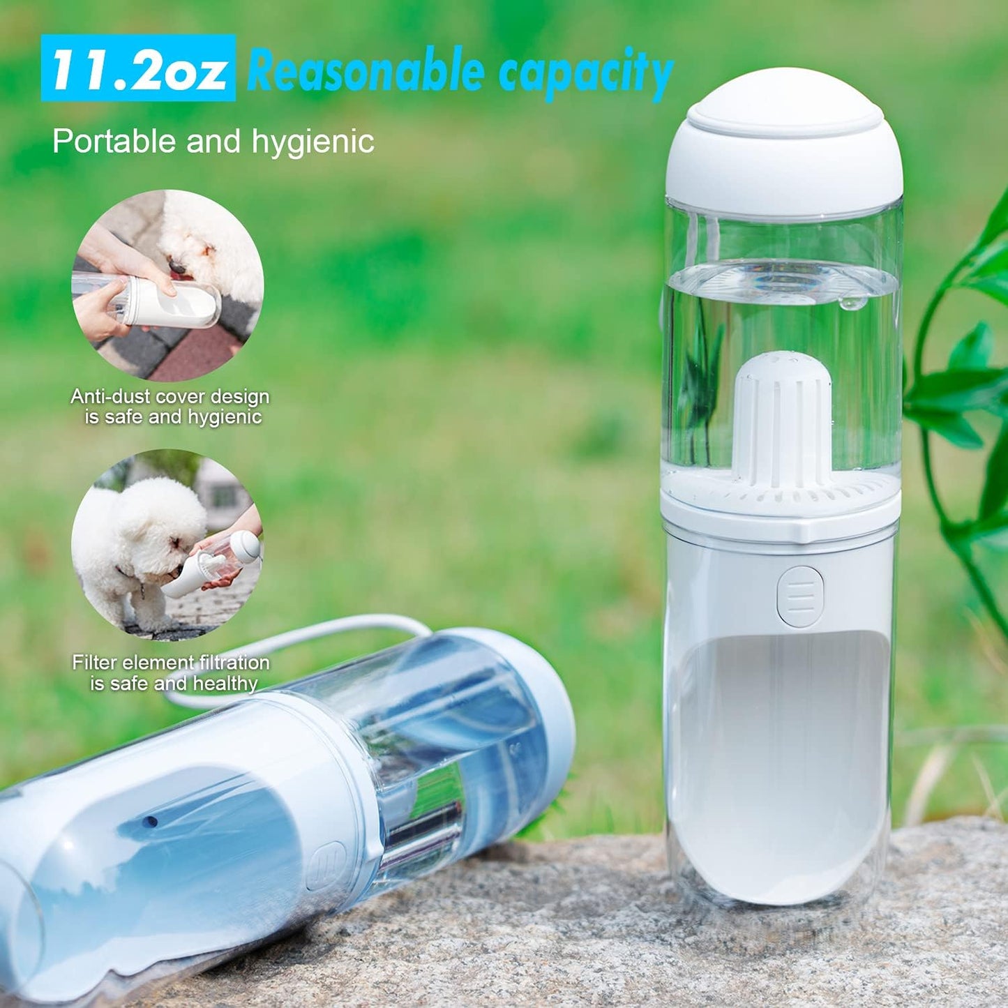 Sanoho™ Travel Pet – Portable Water Bottle