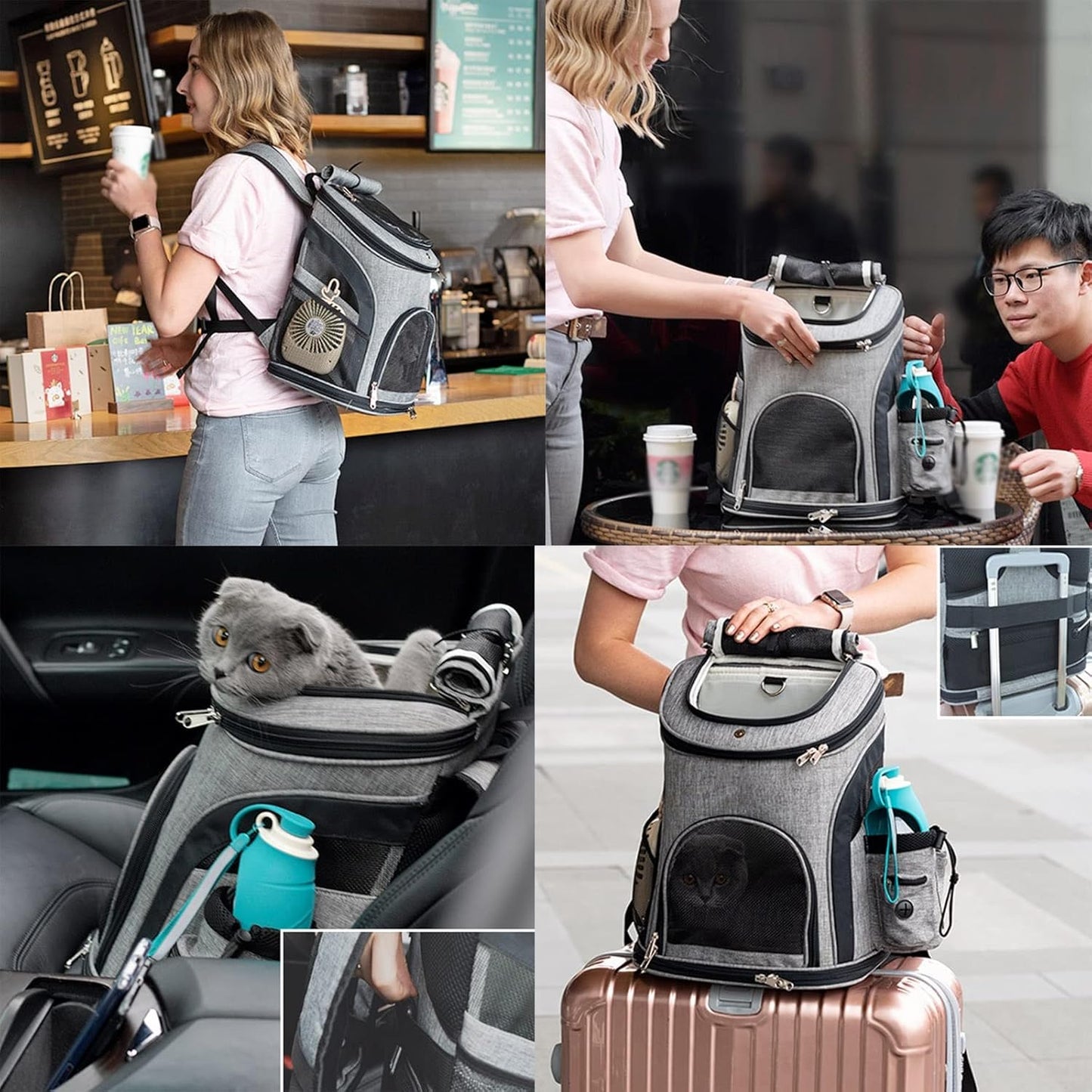 Sanoho™ Pet Carrier – Travel Carrier for Cats