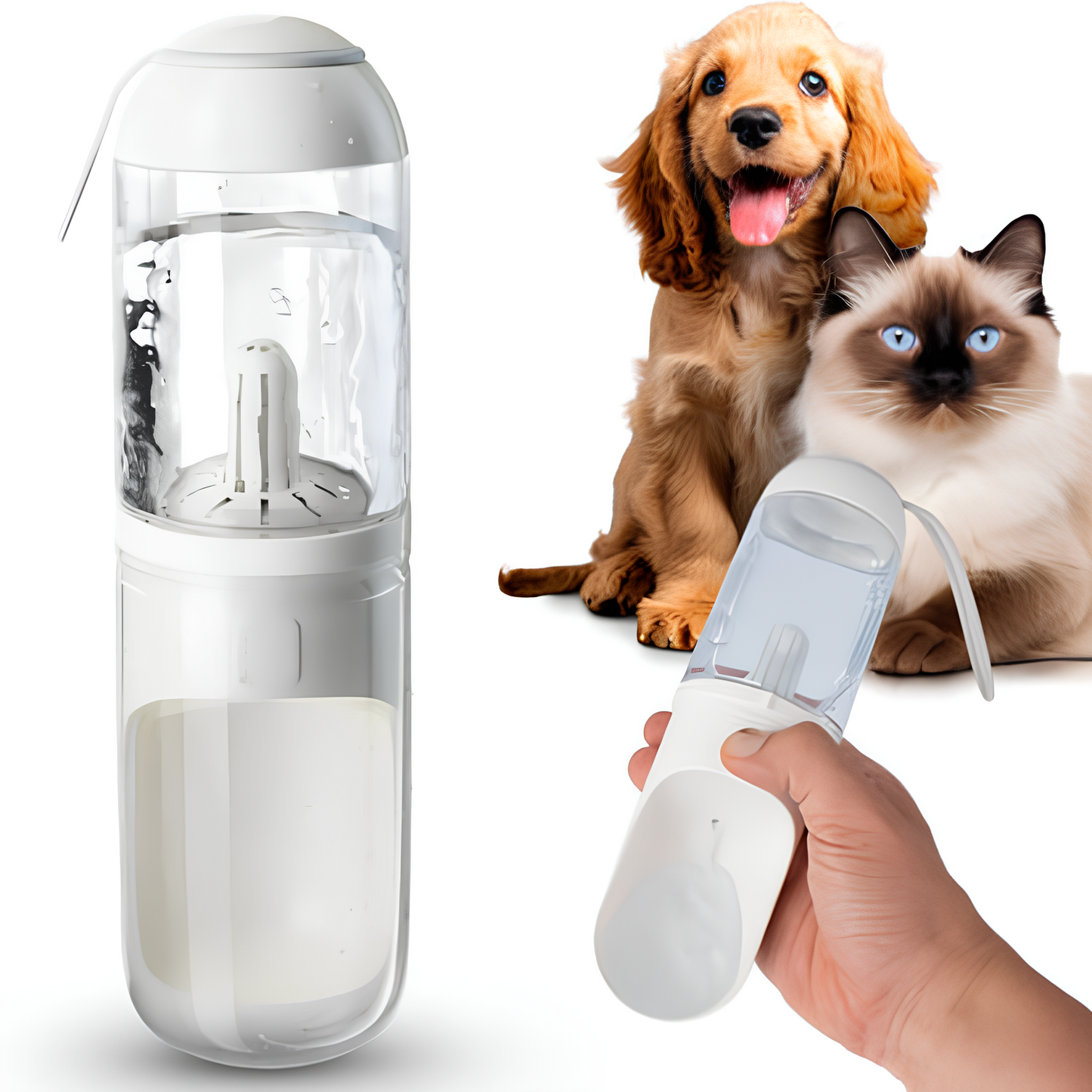 Sanoho™ Travel Pet – Portable Water Bottle